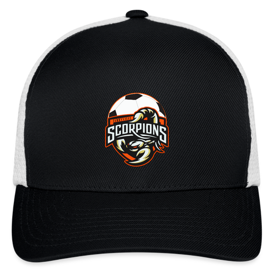 Flexfit Fitted Baseball Cap - black/white