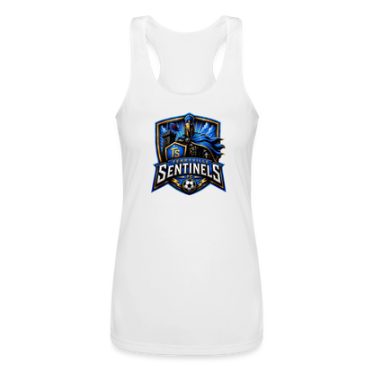 Women’s Performance Racerback Tank Top - white