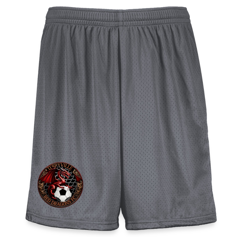Augusta Sportswear Youth Modified Mesh Short - graphite grey