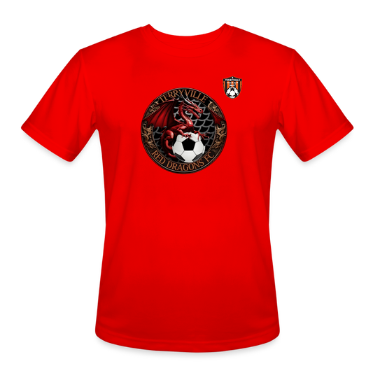 Men’s Moisture Wicking Performance T-Shirt - red