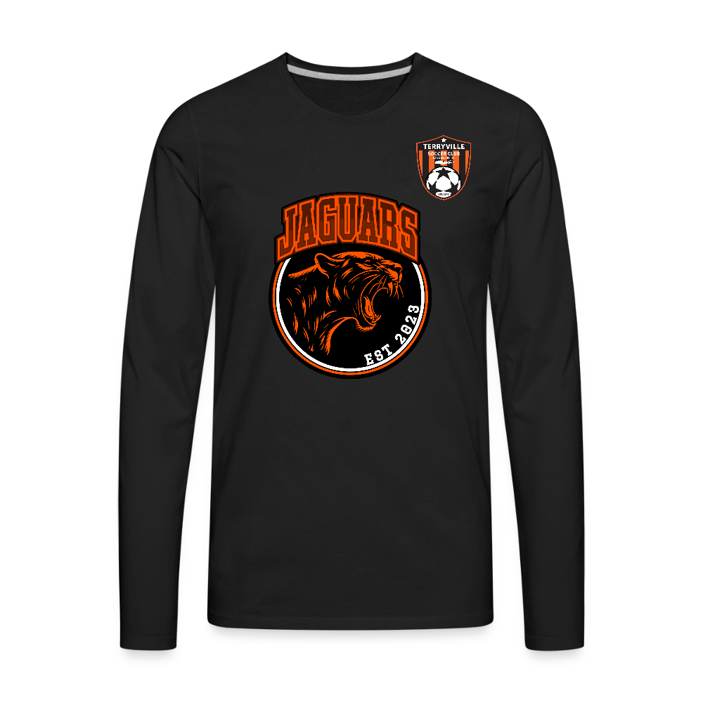 Men's Premium Long Sleeve T-Shirt - black