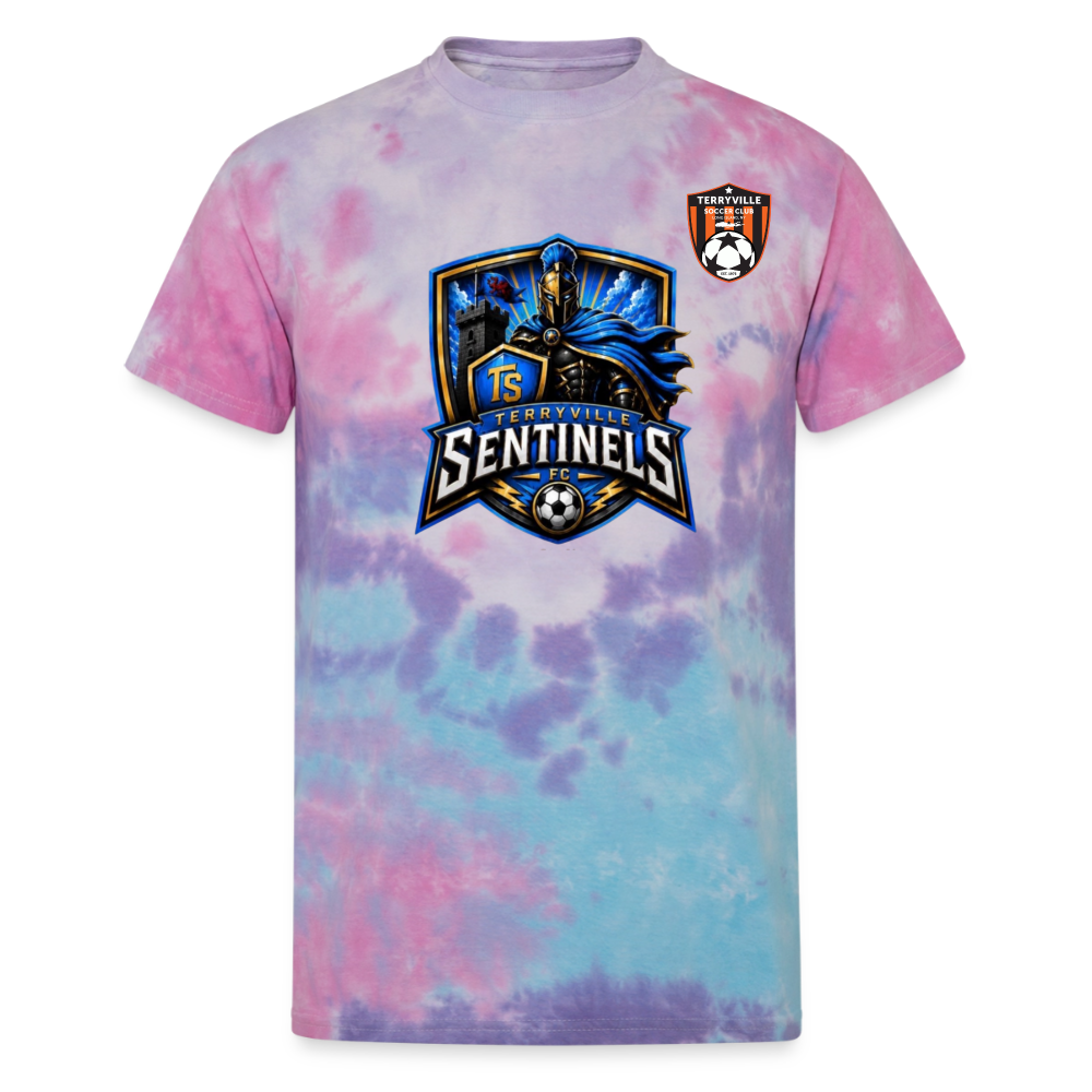 Unisex Tie Dye T-Shirt - cotton candy