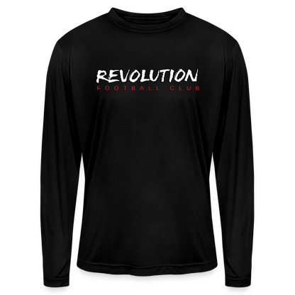 Men's Zone Performance Long-Sleeve T-Shirt - black