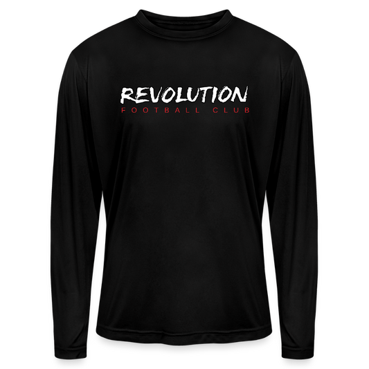 Men's Zone Performance Long-Sleeve T-Shirt - black