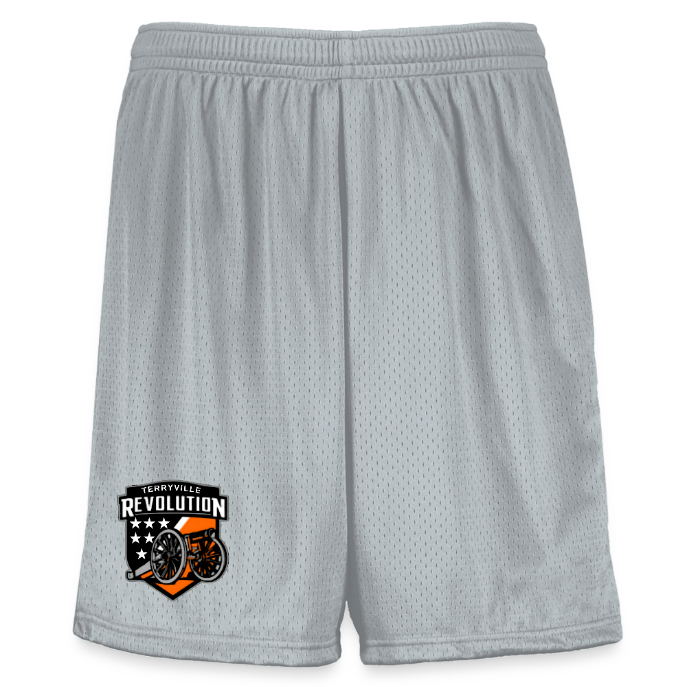 Augusta Sportswear Youth Modified Mesh Short - silver