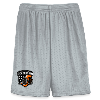 Augusta Sportswear Youth Modified Mesh Short - silver