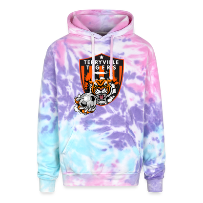 Adult Tie Dye Hoodie - cotton candy