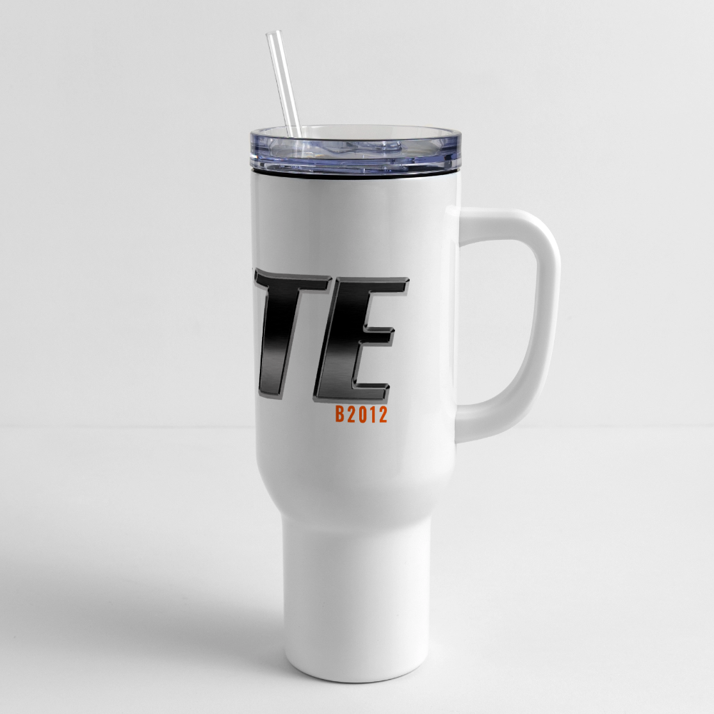 40 oz Travel Tumbler - white