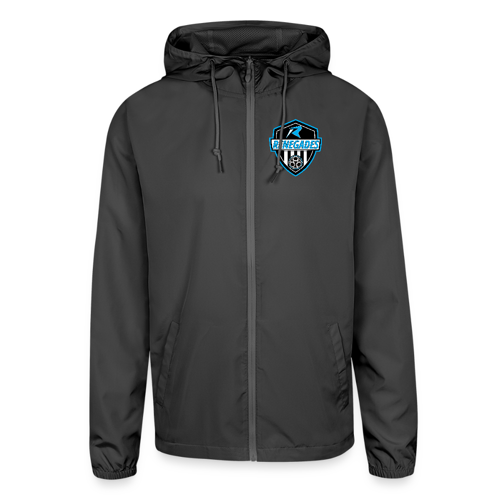 Unisex Lightweight Windbreaker Jacket - graphite