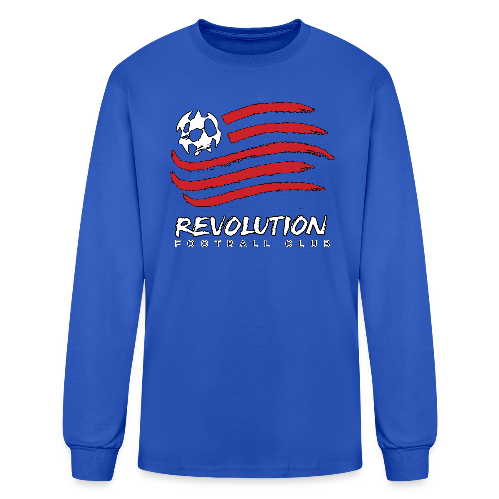 Men's Long Sleeve T-Shirt - royal blue