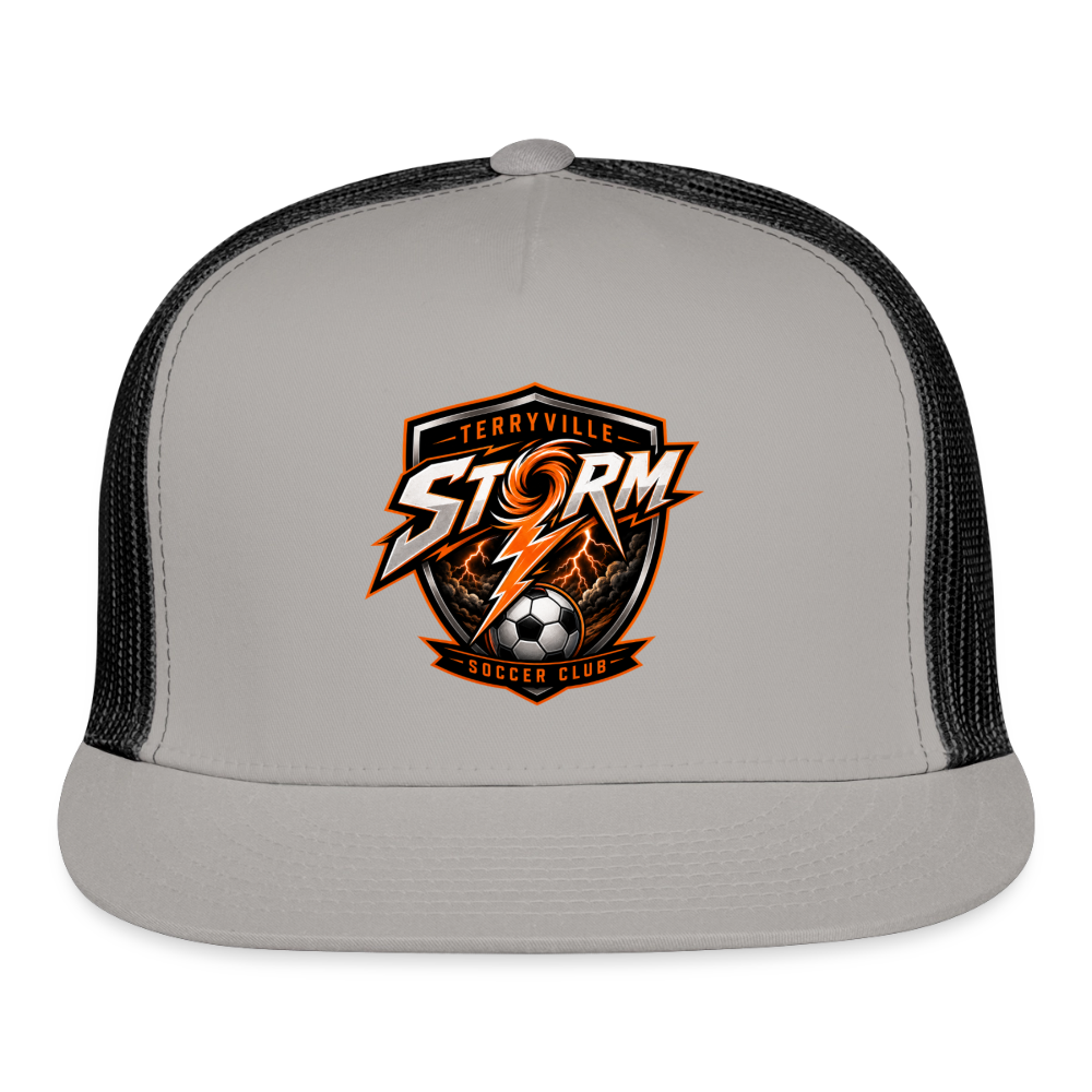 Trucker Hat - gray/black