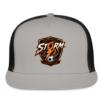 Trucker Hat - gray/black