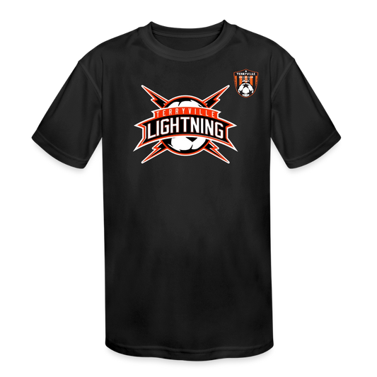 Kids' Moisture Wicking Performance T-Shirt - black