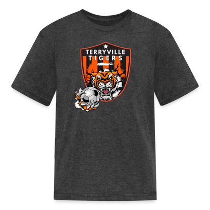 Kids' T-Shirt - heather black