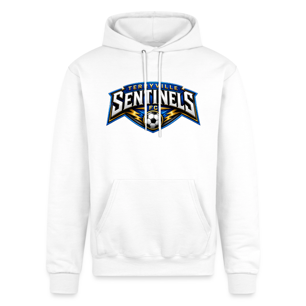 Champion Unisex Powerblend Hoodie - white