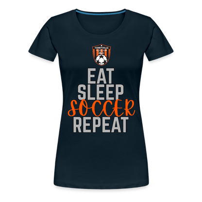 Women’s Premium T-Shirt - deep navy