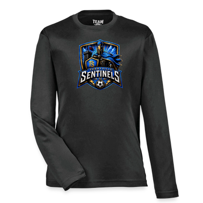 Youth Zone Performance Long-Sleeve T-Shirt - black