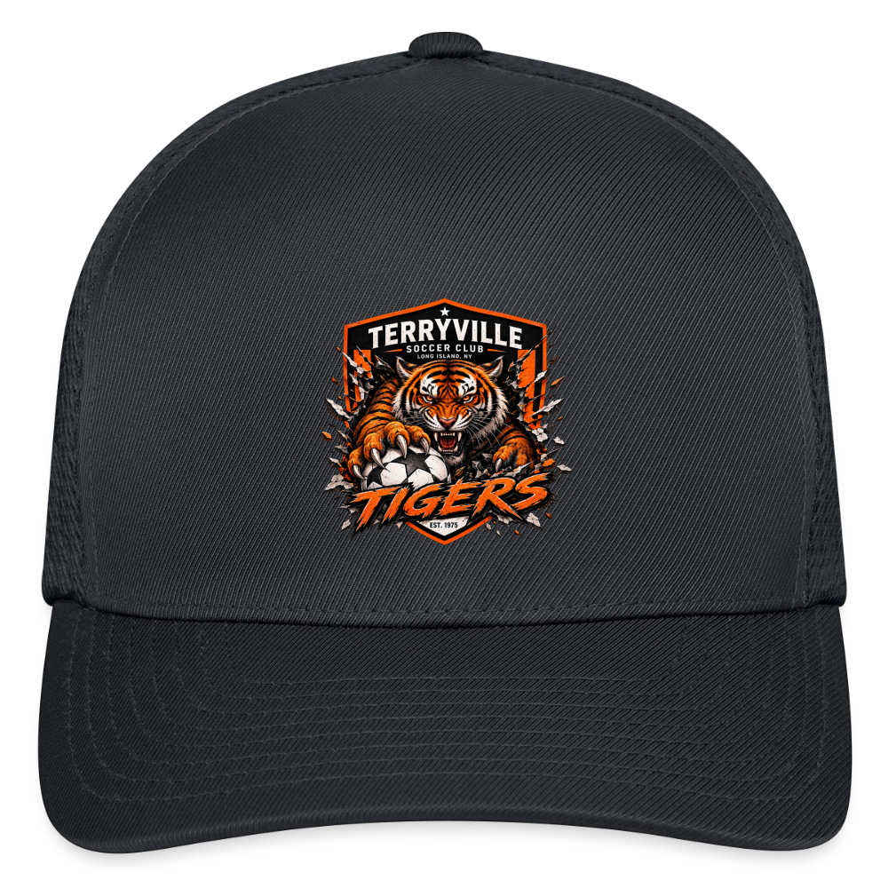 Flexfit Fitted Baseball Cap - charcoal