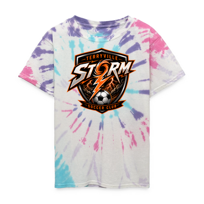 Kid's Tie Dye T-Shirt - Pastel Spiral