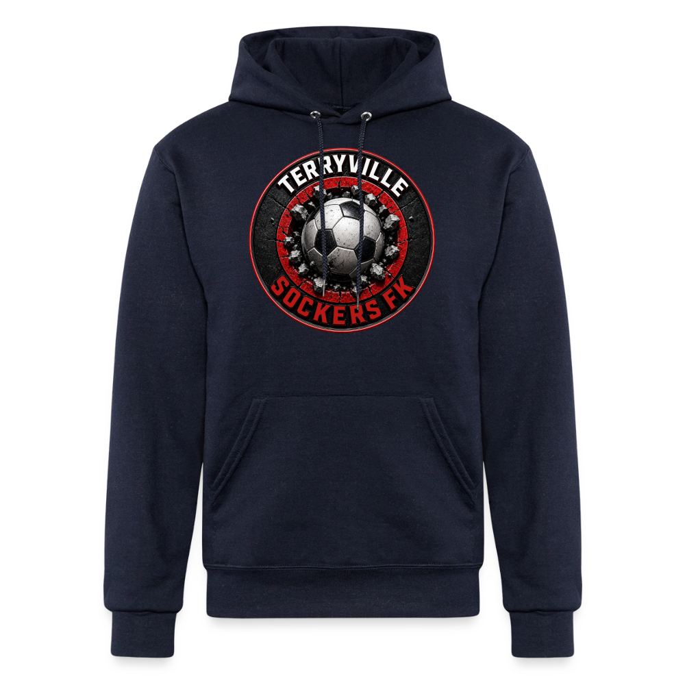 Champion Unisex Powerblend Hoodie - navy