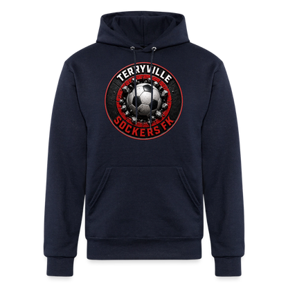 Champion Unisex Powerblend Hoodie - navy