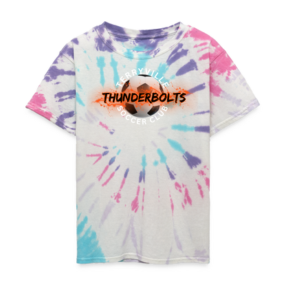 Kid's Tie Dye T-Shirt - Pastel Spiral