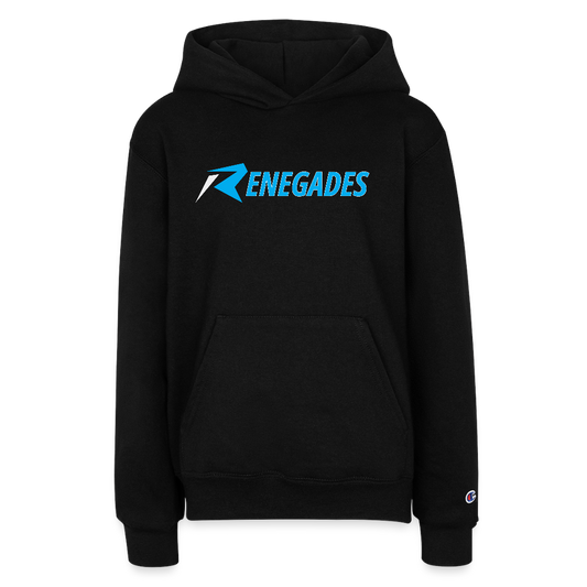 Champion Youth Hoodie - black