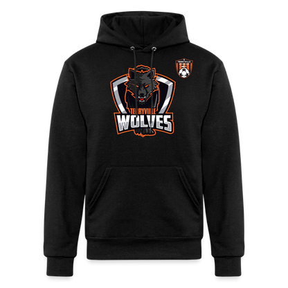 Champion Unisex Powerblend Hoodie - black