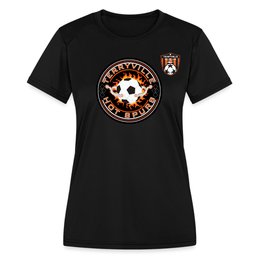 Women's Moisture Wicking Performance T-Shirt - black