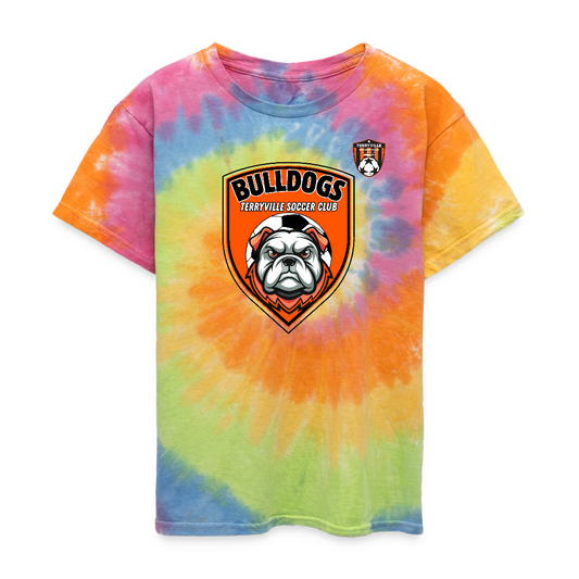 Kid's Tie Dye T-Shirt - rainbow