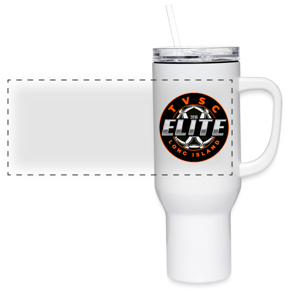 40 oz Travel Tumbler - white