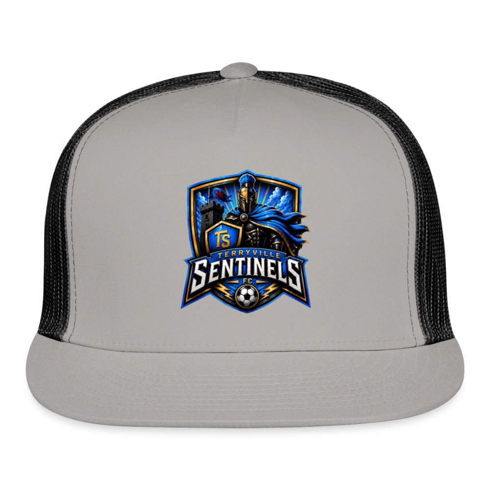 Trucker Hat - gray/black