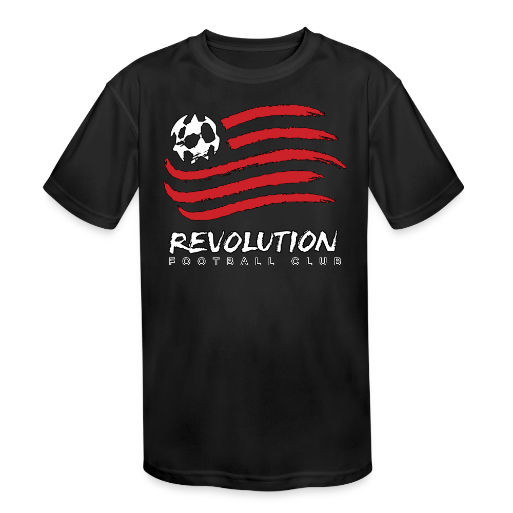 Kids' Moisture Wicking Performance T-Shirt - black