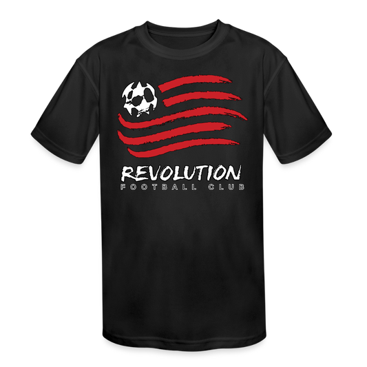 Kids' Moisture Wicking Performance T-Shirt - black