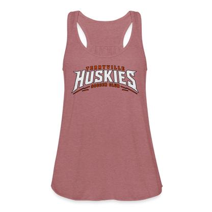 Women's Flowy Tank Top by Bella - mauve