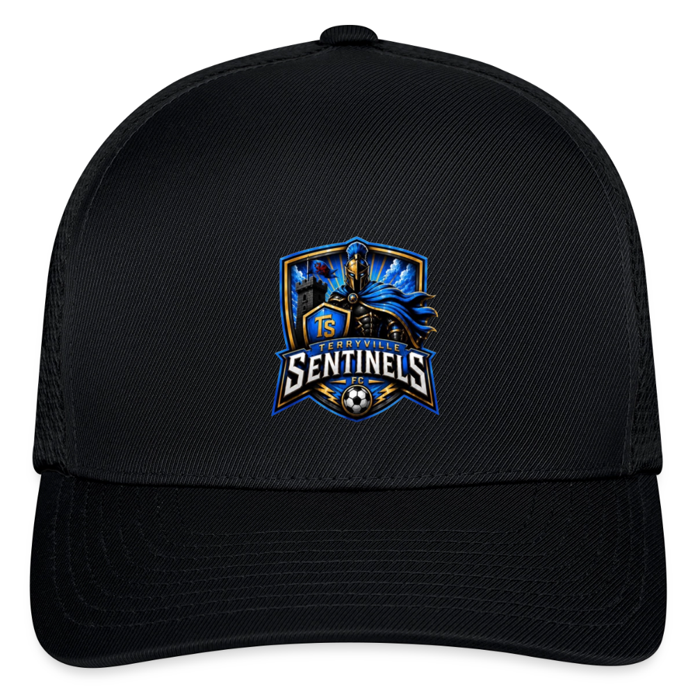 Flexfit Fitted Baseball Cap - black