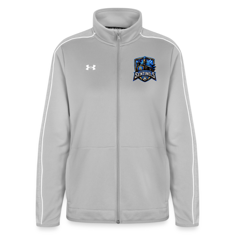 Under Armour Women's Command Full Zip 2.0 - light gray