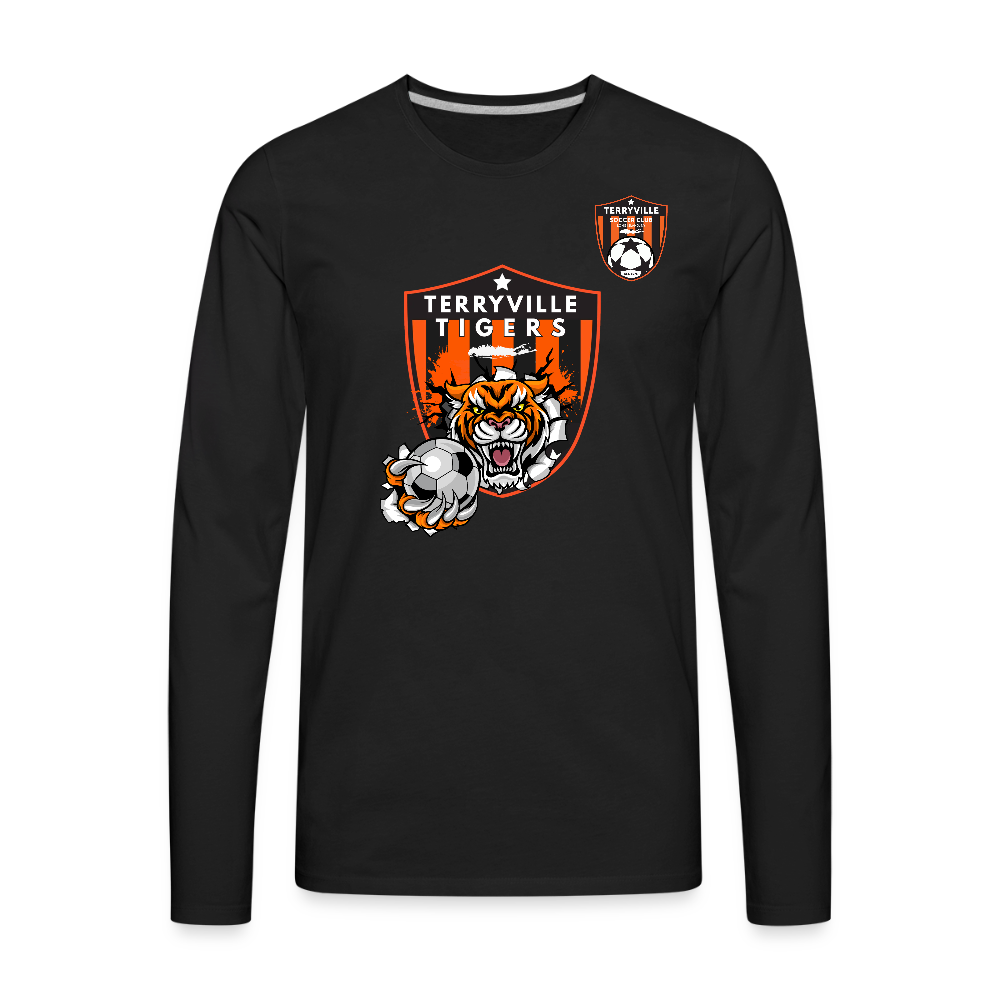 Men's Premium Long Sleeve T-Shirt - black