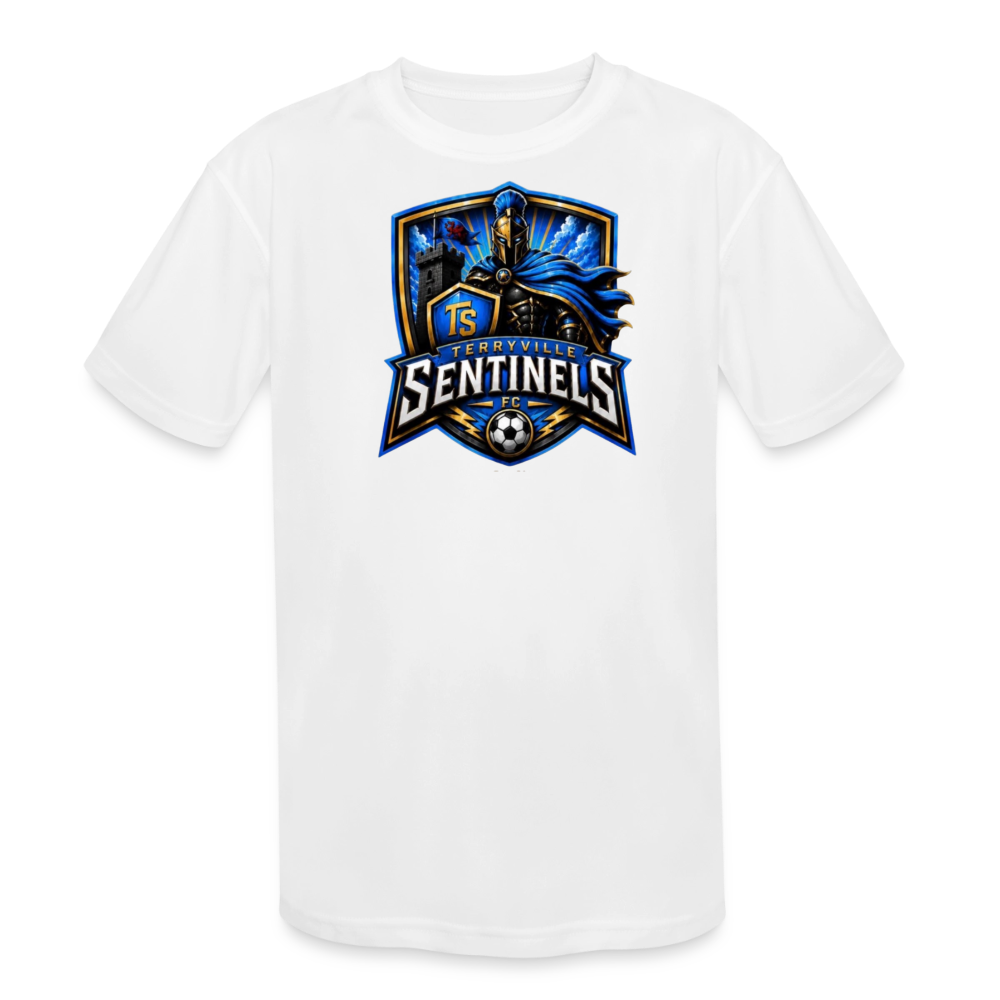 Kids' Moisture Wicking Performance T-Shirt - white