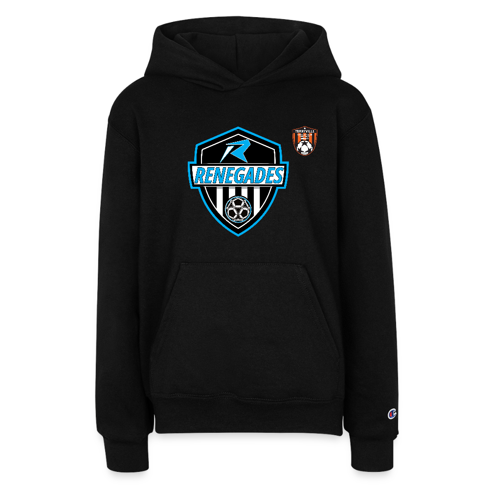 Champion Youth Hoodie - black
