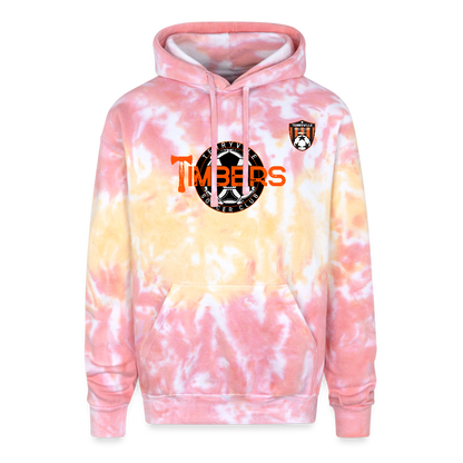 Adult Tie Dye Hoodie - funnel cake