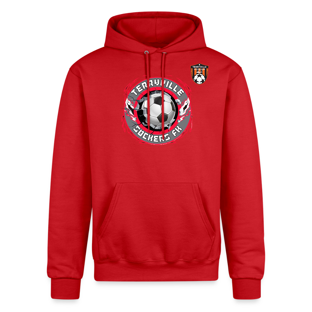 Champion Unisex Powerblend Hoodie - Scarlet