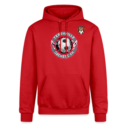 Champion Unisex Powerblend Hoodie - Scarlet