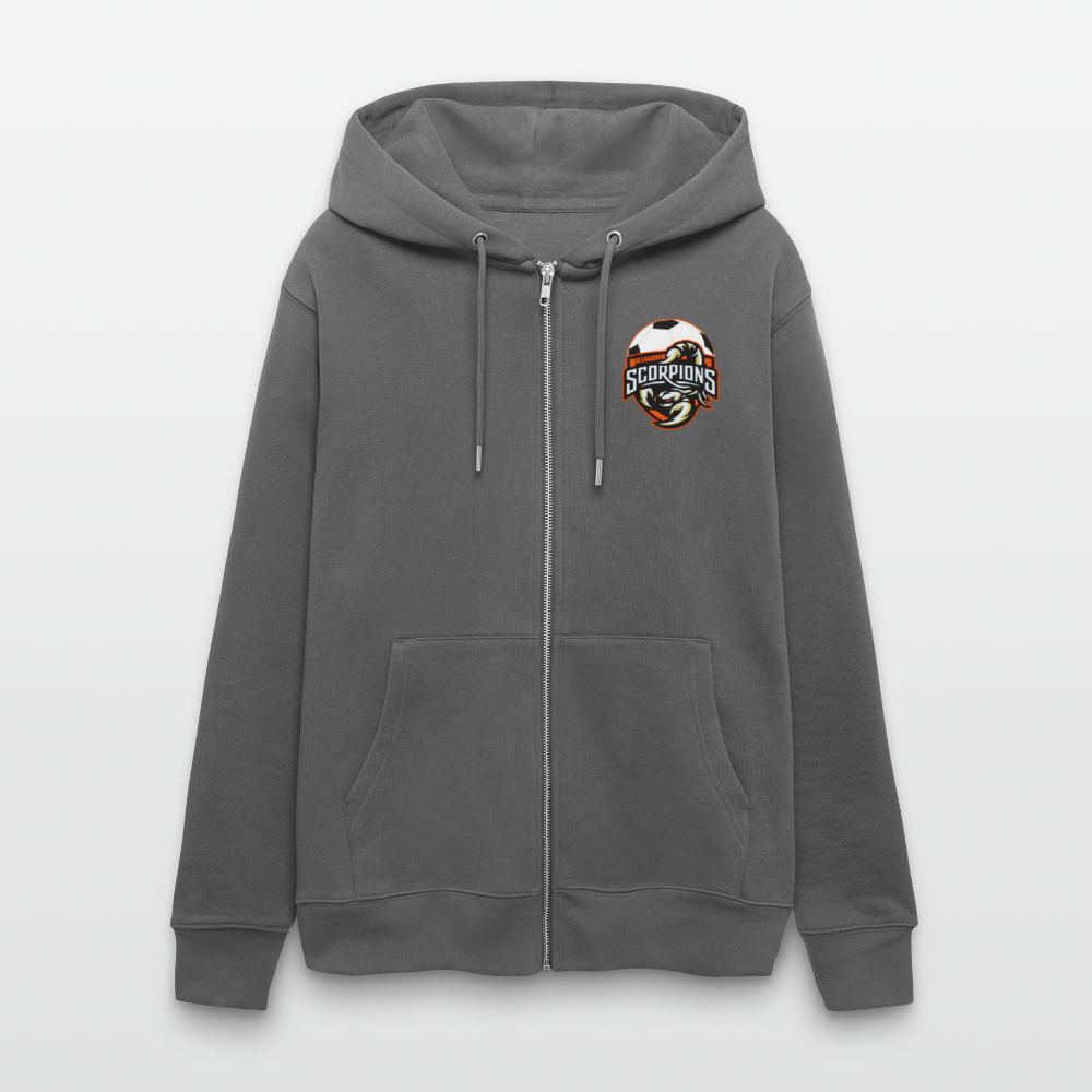 Stanley/Stella Cultivator Organic Zip Hoodie - anthracite