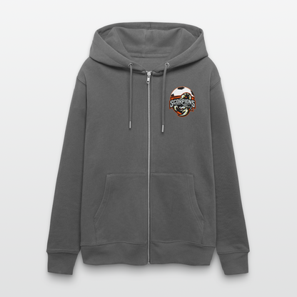Stanley/Stella Cultivator Organic Zip Hoodie - anthracite