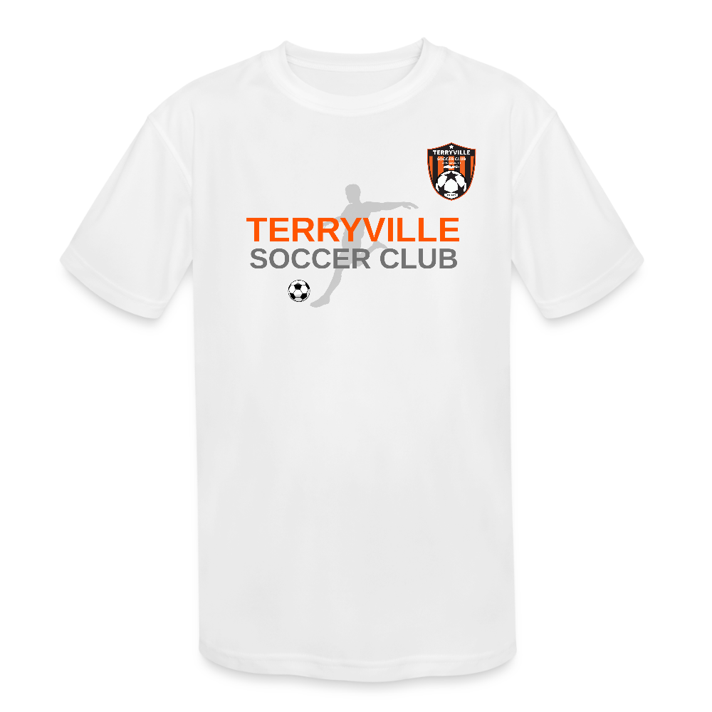 Kids' Practice Tee - white