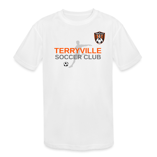 Kids' Practice Tee - white