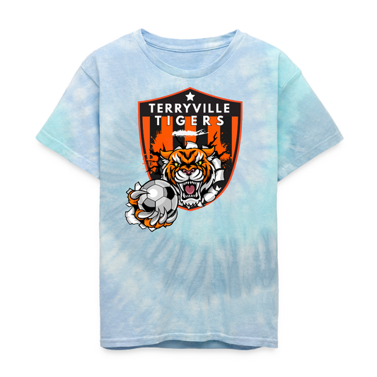 Kid's Tie Dye T-Shirt - blue lagoon