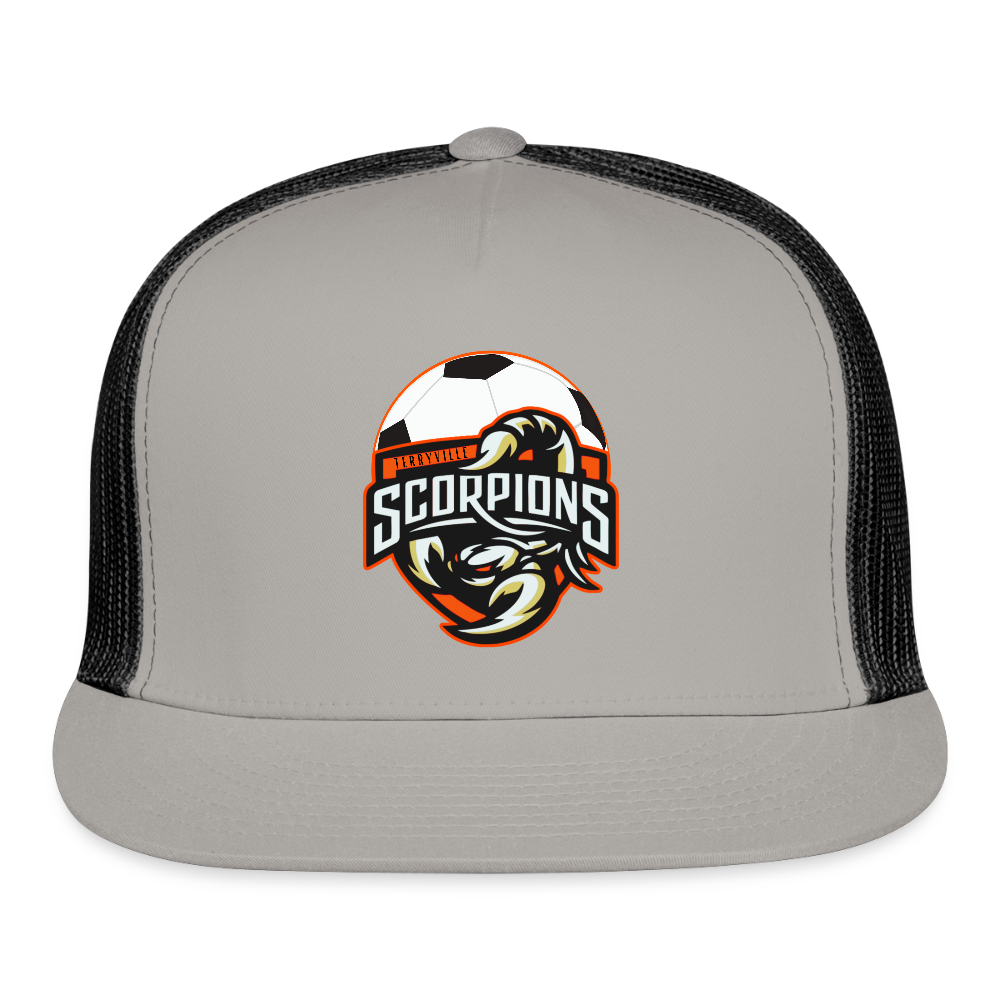 Trucker Hat - gray/black