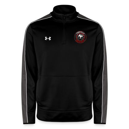 Under Armour Men's Command Quarter Zip 2.0 - black/white